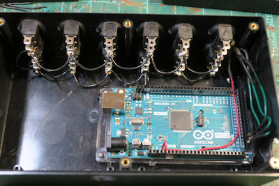 Arduino mounting, power and ground wiring