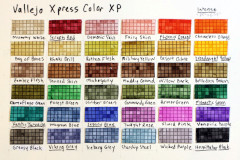 Vallejo Xpress XP Swatches
