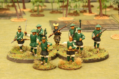 Green foot soldiers