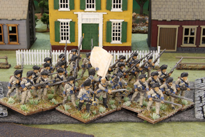 French infantry right