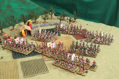 British allies arrive to punish the settlement