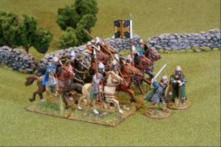 The Saxon Cavalry scout the enemy lines