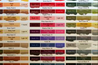 Fondry Paint System swatches