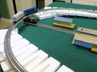 Incline test of prototype layout
