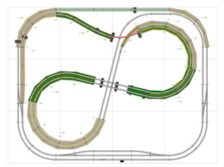 AnyRail 6 plan for track